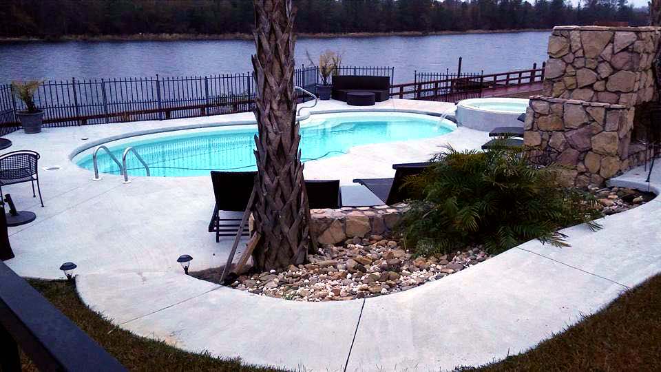 pool service work by Concrete & Pools By Zunun in Myrtle Beach
