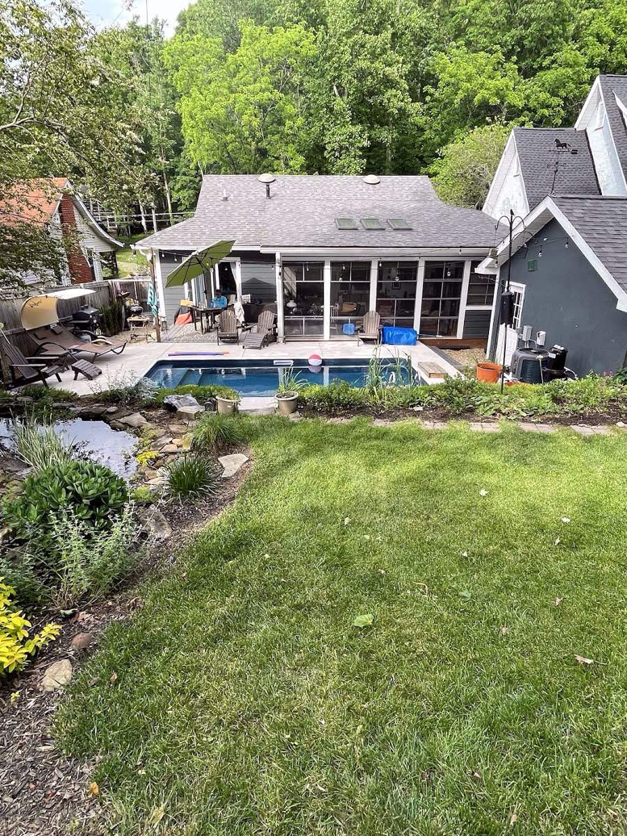 pool service work by Foxx Pools in Johnson City