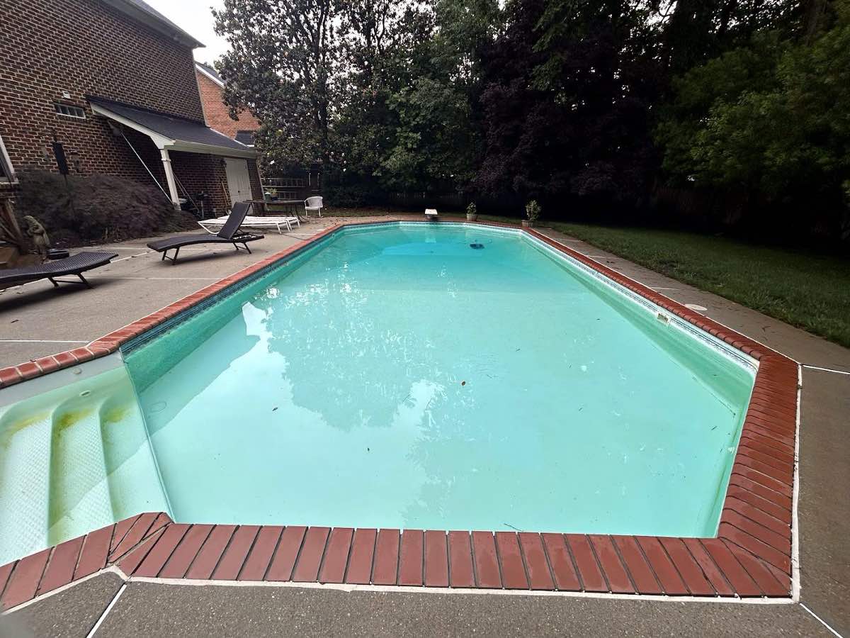 pool service work by Intracoastal Pool Liners LLC in South Mills