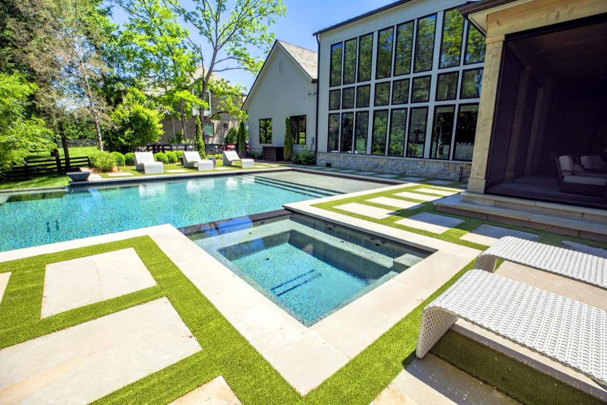pool service work by JR's Pool Service in Nashville