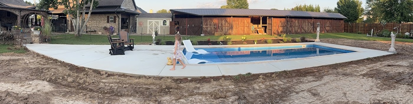 pool service work by Pool fever pools in Franklin