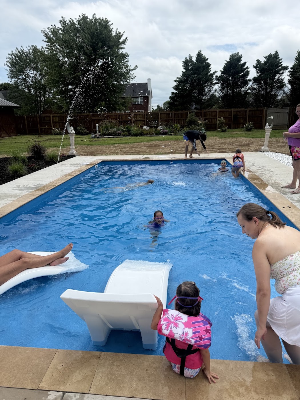 pool service work by Pool fever pools in Franklin