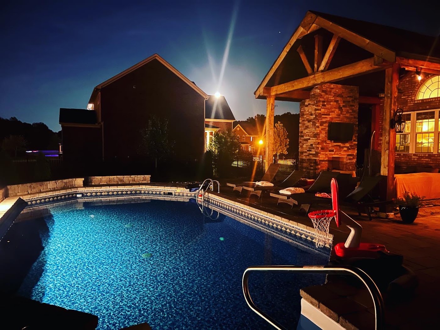 pool service work by Pool fever pools in Franklin