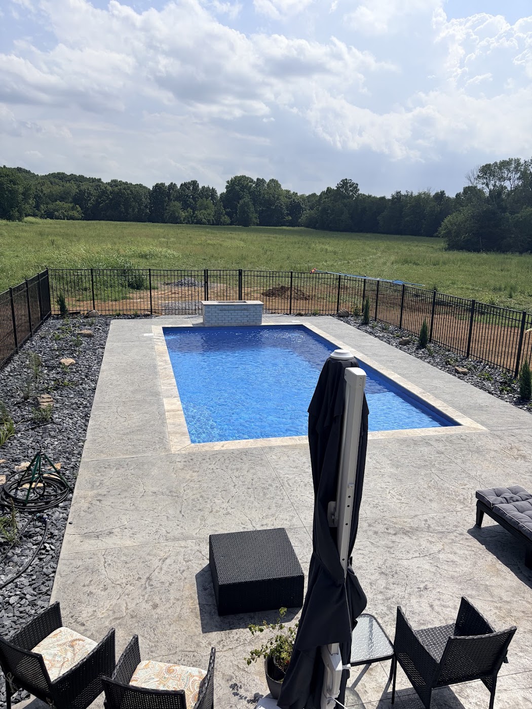 pool service work by Pool fever pools in Franklin