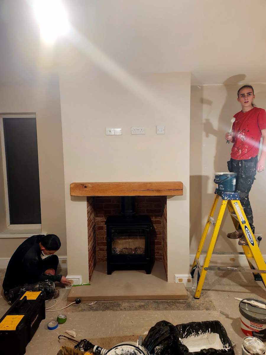 chimney work by Robins Chimney Sweep + Woodburner Installation in Crickhowell